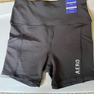 Aeropostale Sport Black Athletic Shorts